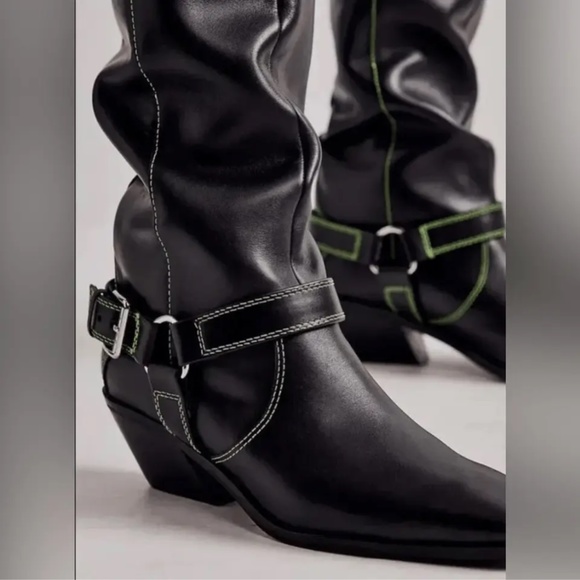 Free People Caverly Milly High Boot Size 38 - Picture 2 of 11